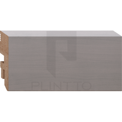 Плинтус МДФ Plinto Серия LOFT Milk Oak Тип-0