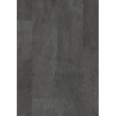 Виниловый пол QuickStep Ambient Glue Plus AMGP40035 Сланец  чёрный