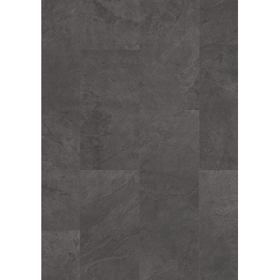 Виниловый пол QuickStep Alpha Vinyl Tiles AVST40035 Сланец чёрный