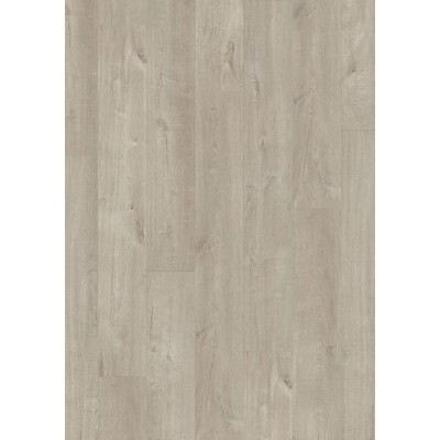 Виниловый пол QuickStep Pulse Click PUCL40105 Дуб хлопковый светло-серый