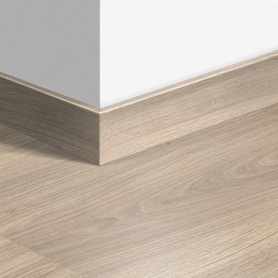 Плинтус QuickStep Плинтус для паркета QSPSKR01304 Доска дубовая светло-серая лакированная