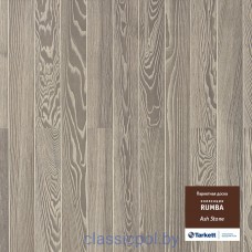Паркетная доска Tarkett Rumba Ash Stone Br Mdb Pl 1200X120 Ясень Камень Браш 550048001
