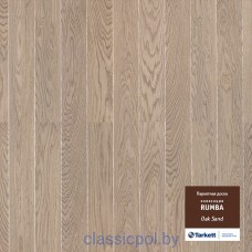 Паркетная доска Tarkett Rumba Oak Sand Mdb Pn 1200X120 Дуб Песочный Браш 550048007