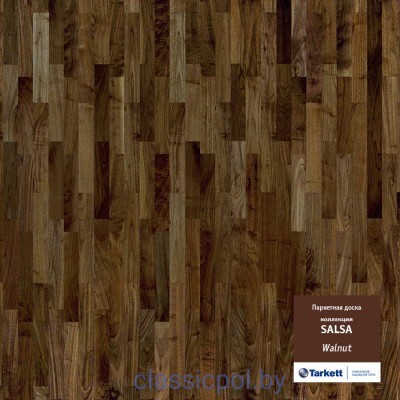 Паркетная доска Tarkett Salsa Walnut PL TL Орех 550049090