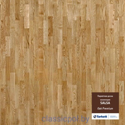 Паркетная доска Tarkett Salsa Oak Premium PL TL Дуб Премиум 550049076