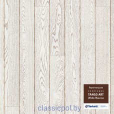Паркетная доска Tarkett Tangoart White Moscow Br Mab Pn 2215X164 Белая Москва 550059008