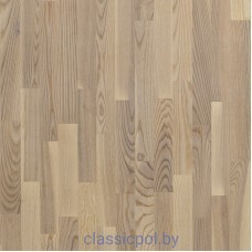 Паркетная доска Polarwood Ясень Living White Matt 3S 
